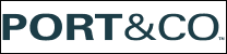 Port & Co logo - disponible para bordado personalizado